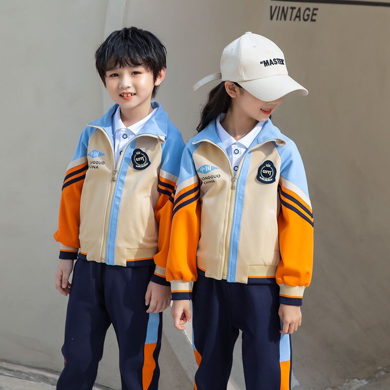 Casual Active Tracksuits Full Zip Sports Jogging Suits Sets Athletic 2 Piece Sweatsuits for Kids