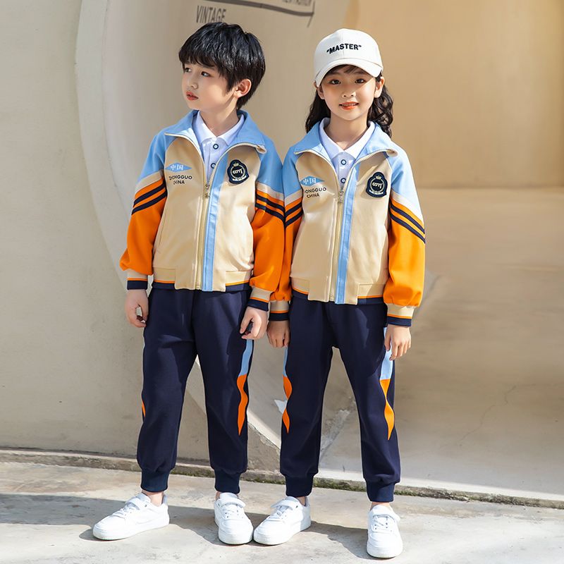 Casual Active Tracksuits Full Zip Sports Jogging Suits Sets Athletic 2 Piece Sweatsuits for Kids