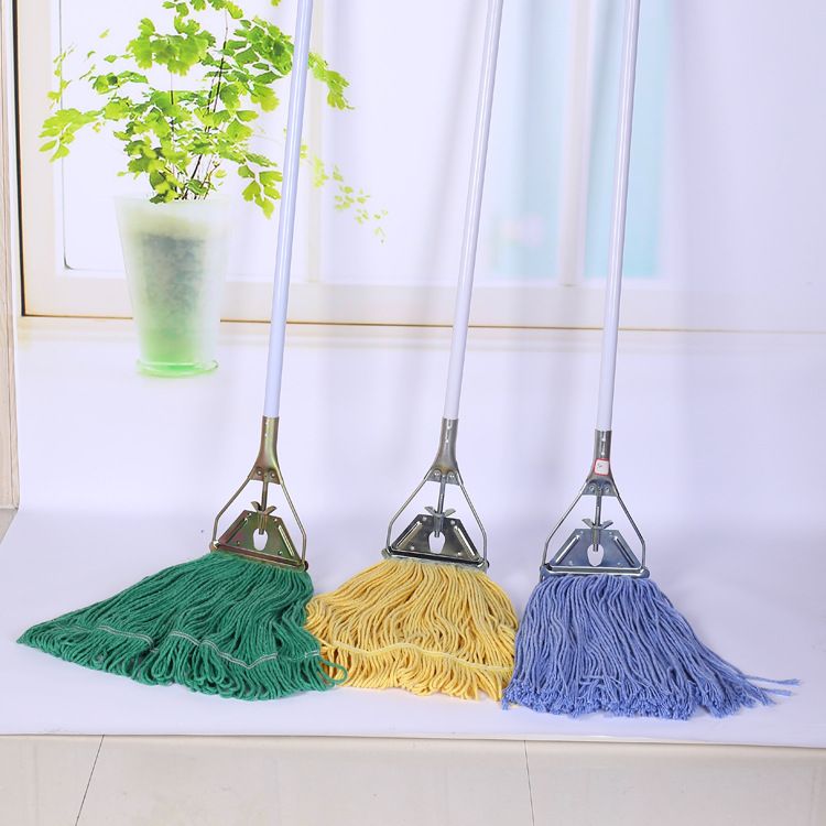 Wholesale Wet Floor Cleaning Strong Absorbent Cotton Mop Head For Household