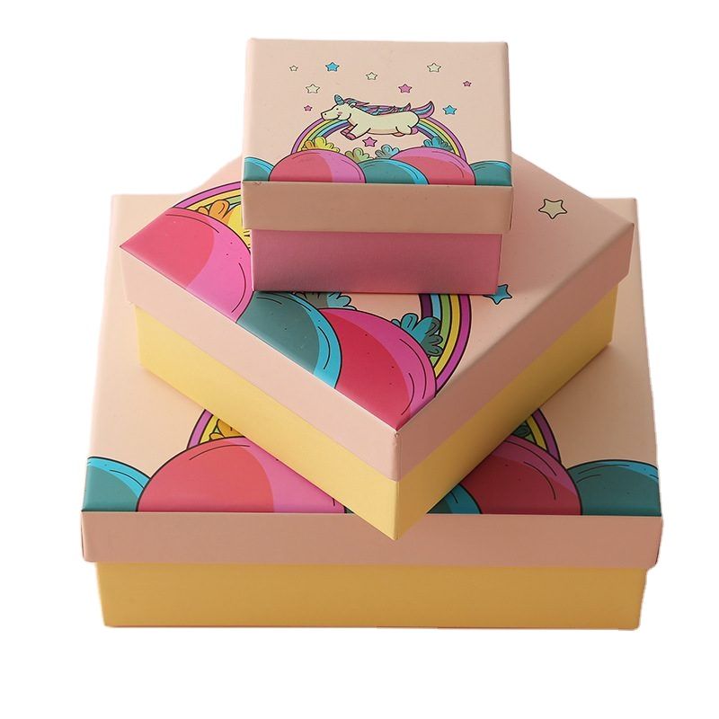 Custom Small Elegant Rigid Paperboard Boxes Lift-Off Lid and Base Gift Package