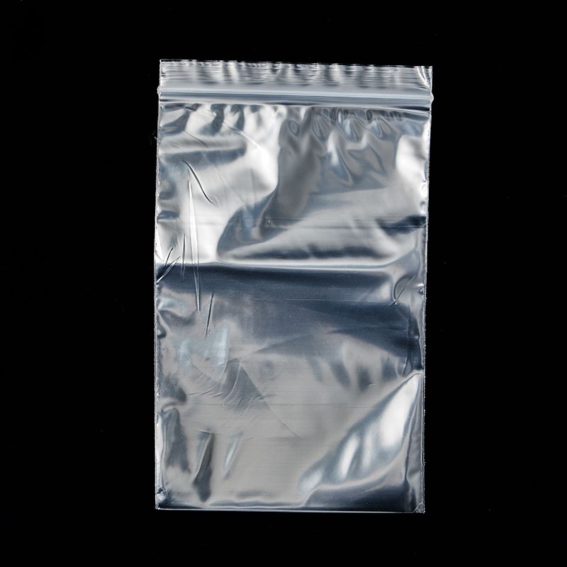 Manufacturers spot waterproof sealed bag self-sealing transparent plastic bag zipper lock style bag