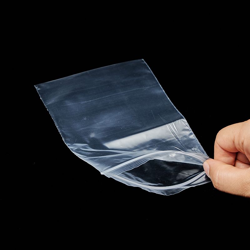 Manufacturers spot waterproof sealed bag self-sealing transparent plastic bag zipper lock style bag