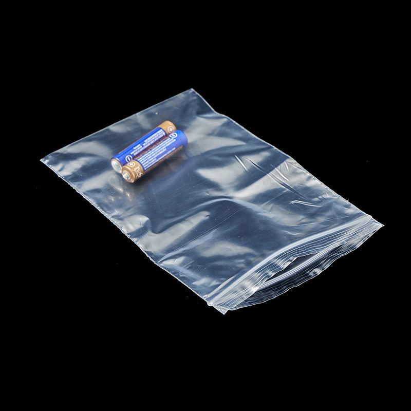 Manufacturers spot waterproof sealed bag self-sealing transparent plastic bag zipper lock style bag