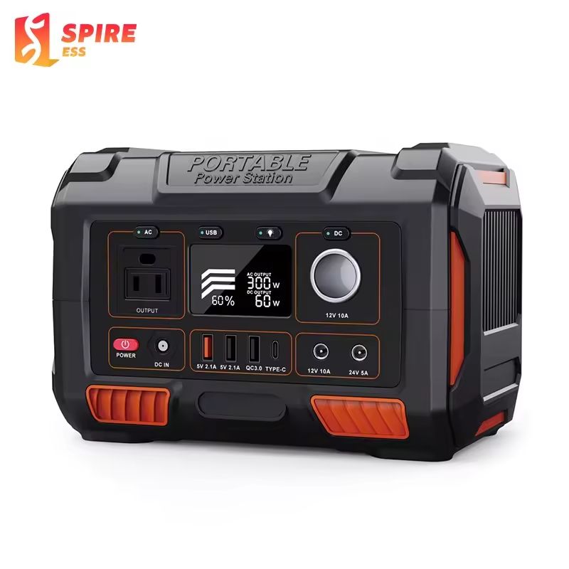 YD300 320WH Small solar generator portable power station for travel emergency power factory wholesale