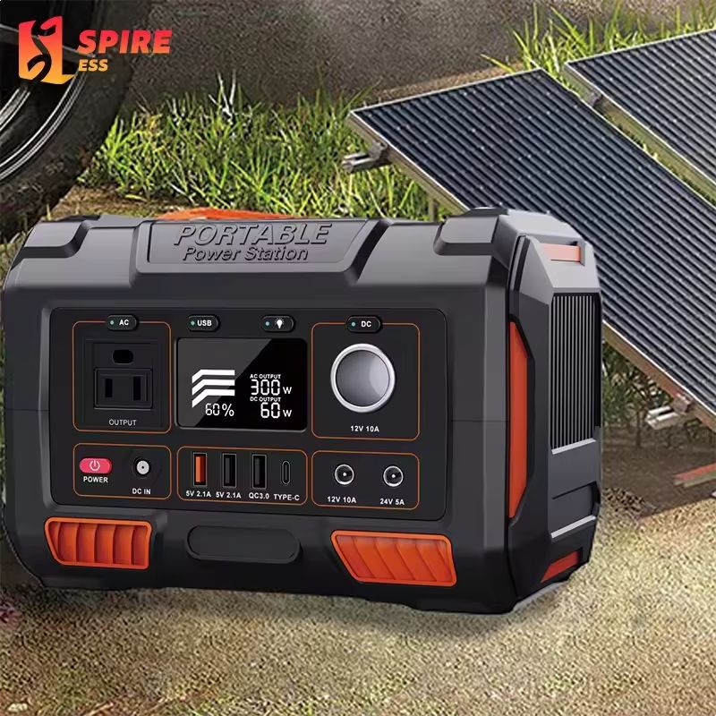 YD300 320WH Small solar generator portable power station for travel emergency power factory wholesale