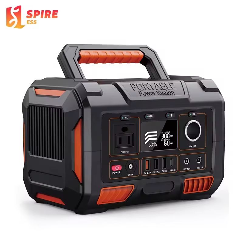 YD300 320WH Small solar generator portable power station for travel emergency power factory wholesale