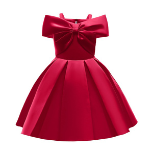 High Quality Wholesale Birthday Party Ball Gown Baby Girls Kids Fashion Dresses Party Wedding Princess Frock Clothes