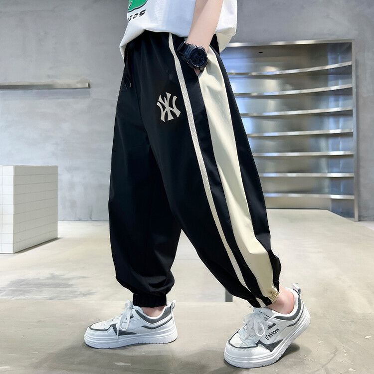 Casual style Pants for boys Trousers for children wholesale prices Summer Thin Sports Sweatpants summer Anti-mosquito Trousers