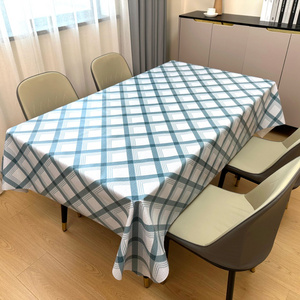 New Wholesale Custom square Table Clothes Polyester Printed Fade Resistant Tablecloths for Decor Kitchen Accessories