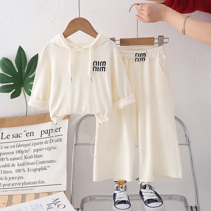 Children Suit Spring Baby Girls Boys Fashion Cute Comfort Casual Outdoor Sport Two Piece Knitted Set Long sleeve and pants suit