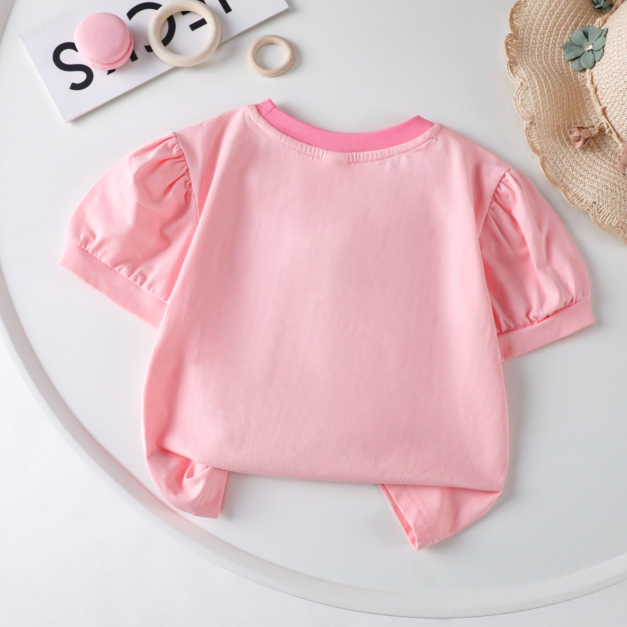 2024 Summer kids Best Quality 100% Cotton T-Shirts girls tops Hot Selling Comfortable Clothes