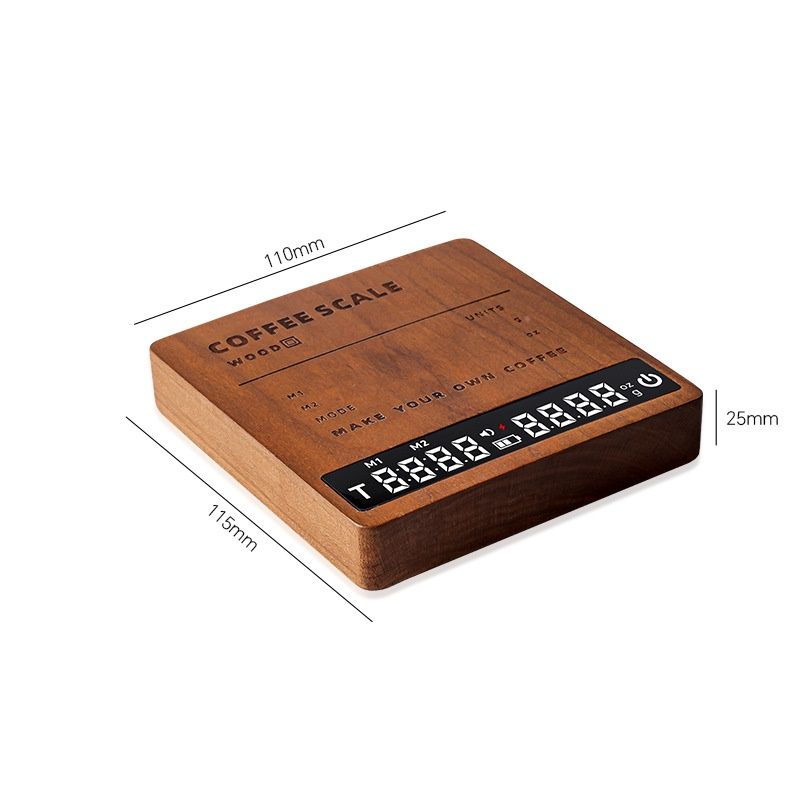 Electronic Rechargeable Digital Coffee Weighing Scale With Timer