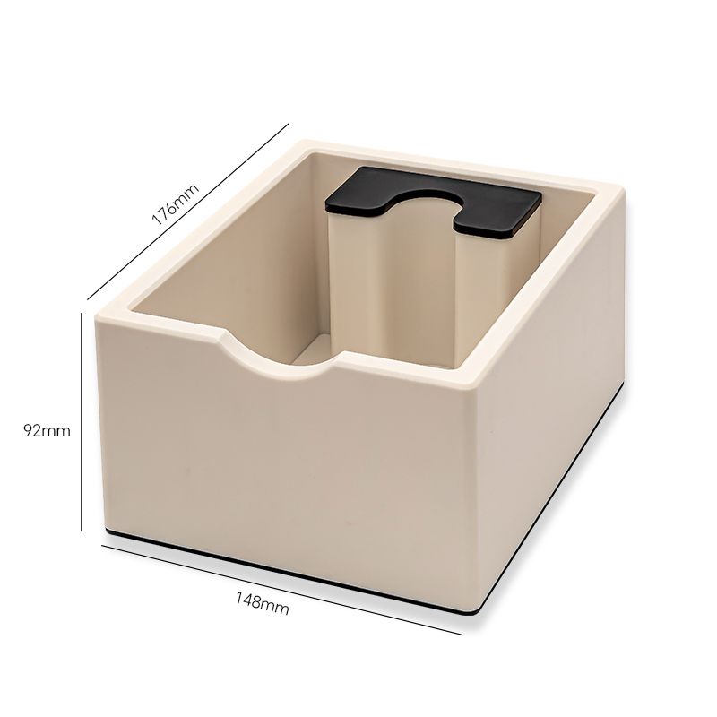 Knockbox ABS Homeuse Mini Coffee Grounds Knock Box Trash Can