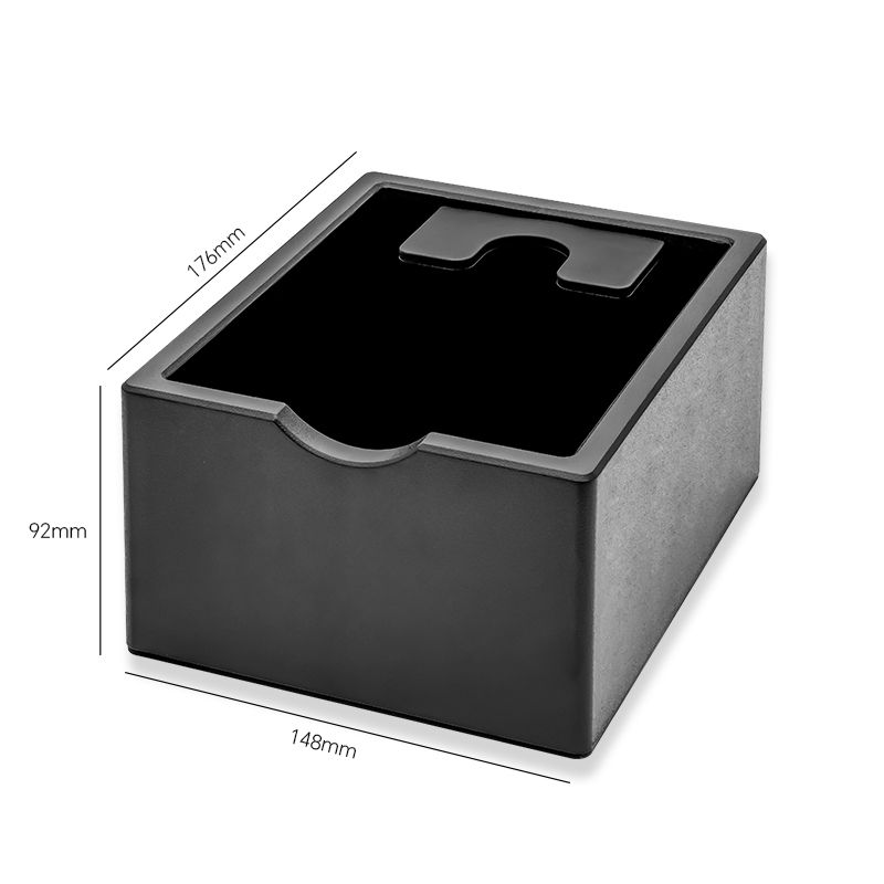 Knockbox ABS Homeuse Mini Coffee Grounds Knock Box Trash Can