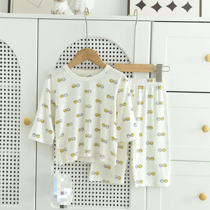 High Quality Winter Boys Pajamas Suit Casual Cotton Kids Pajamas 2PCS Children's Loungewear Underwear Set