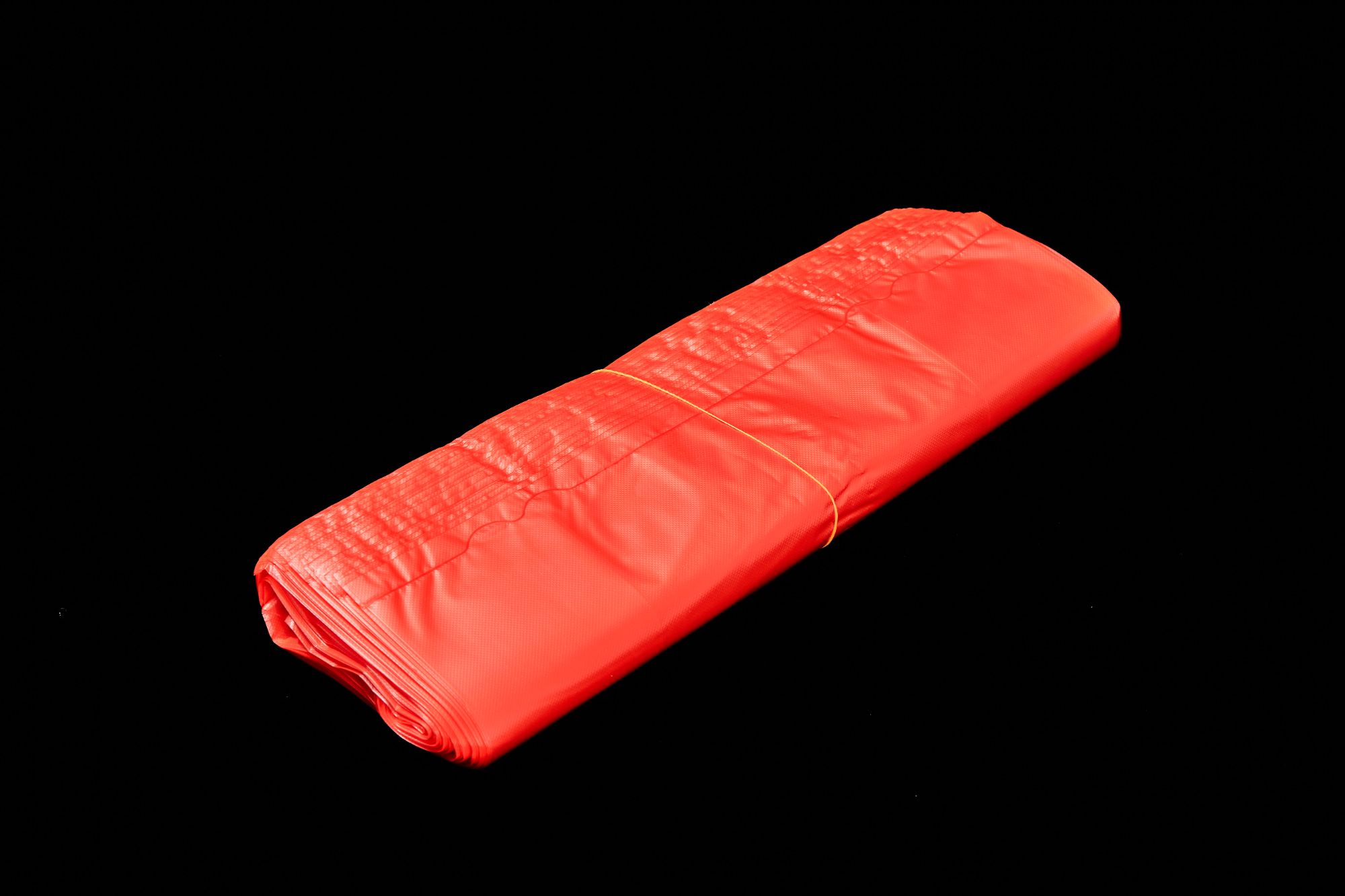 Plastic Supermarket Rolling Vest Handle Bag Food Package Bag on Roll Paper Core