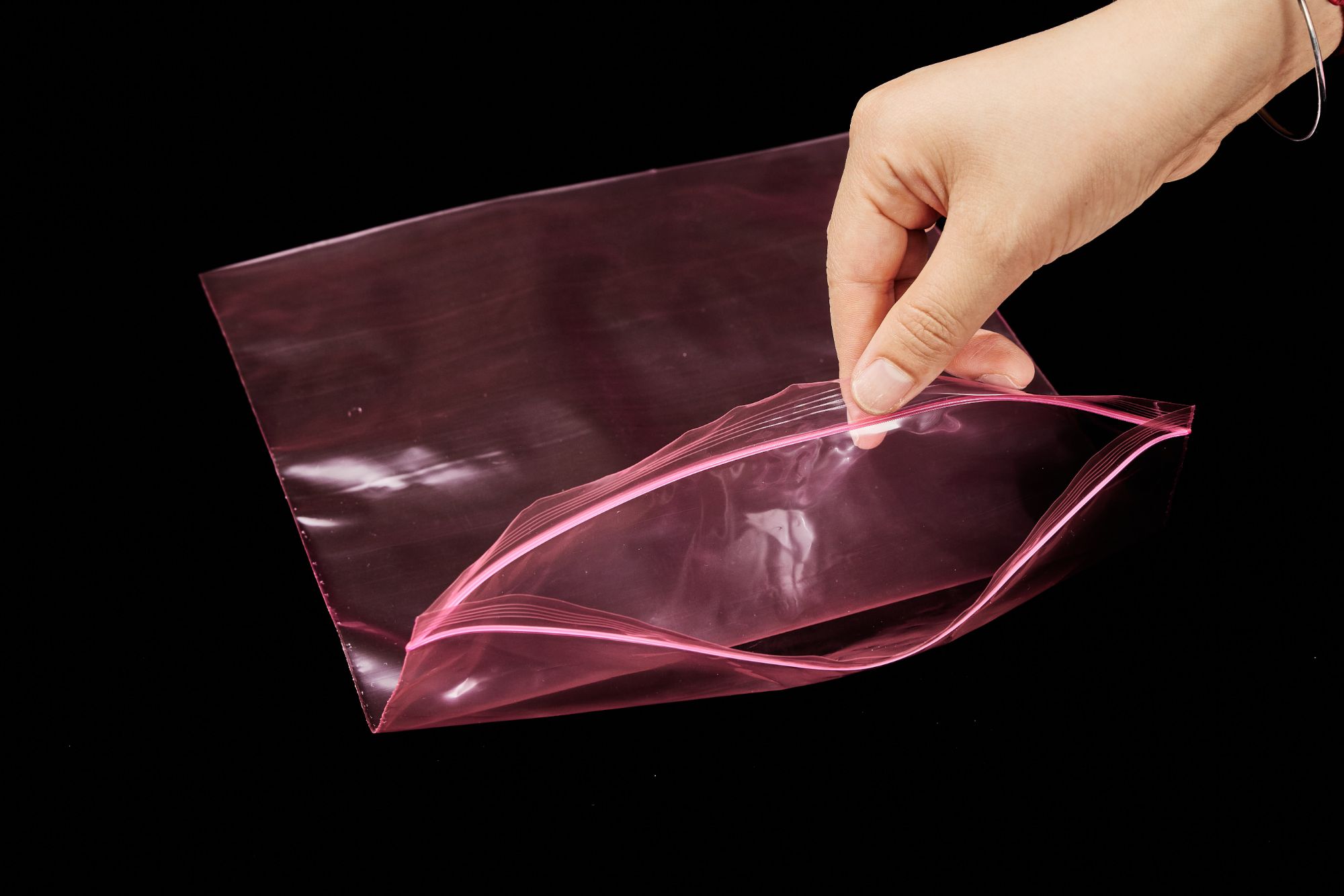 Plastic Medicine Dispensing Envelope with Zipper