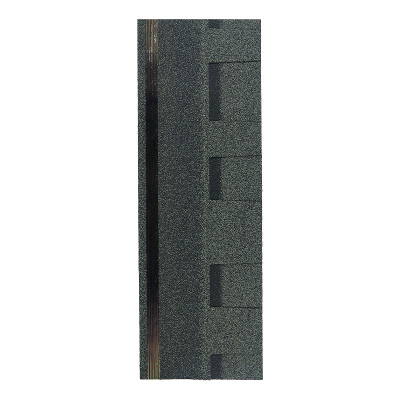 Dark Black Building Material 3-Tab Double Layer Asphalt Roofing Shingles Price Per Teja Asfltica