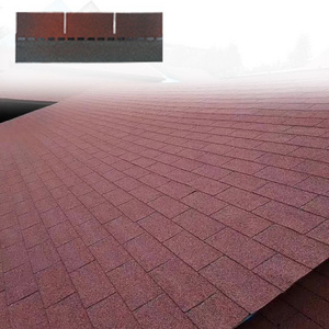 Fireproof 3 Tab Blue Laminated Asphalt Roofing Shingles for Sale