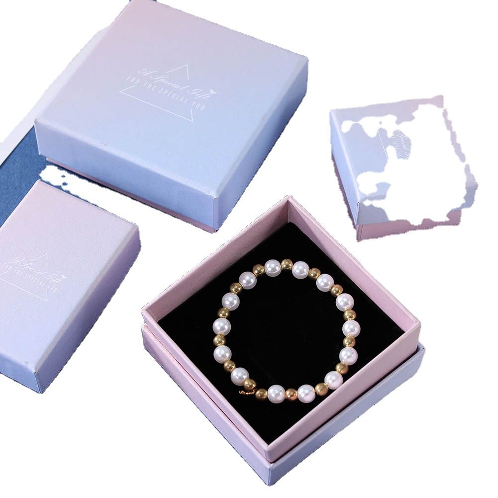 wholesale New Arrival Custom Jewelry Box Ring Necklace Pendant Fancy Paper Packaging Box