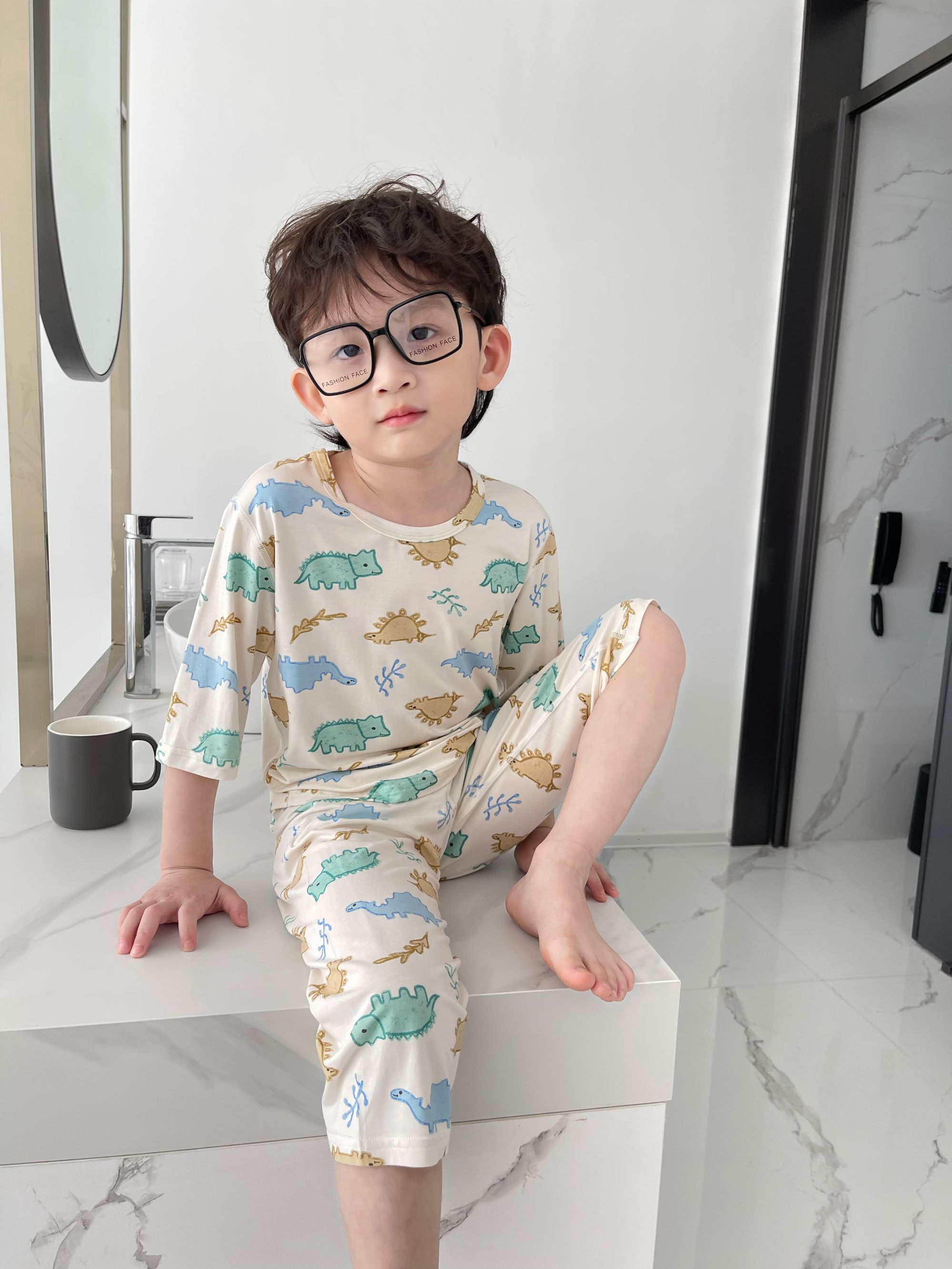 Custom Pajamas Sleep Wear Kids Night Suits Sleeping Toddler Boys And Girls Pyjamas Kids homewear Sets