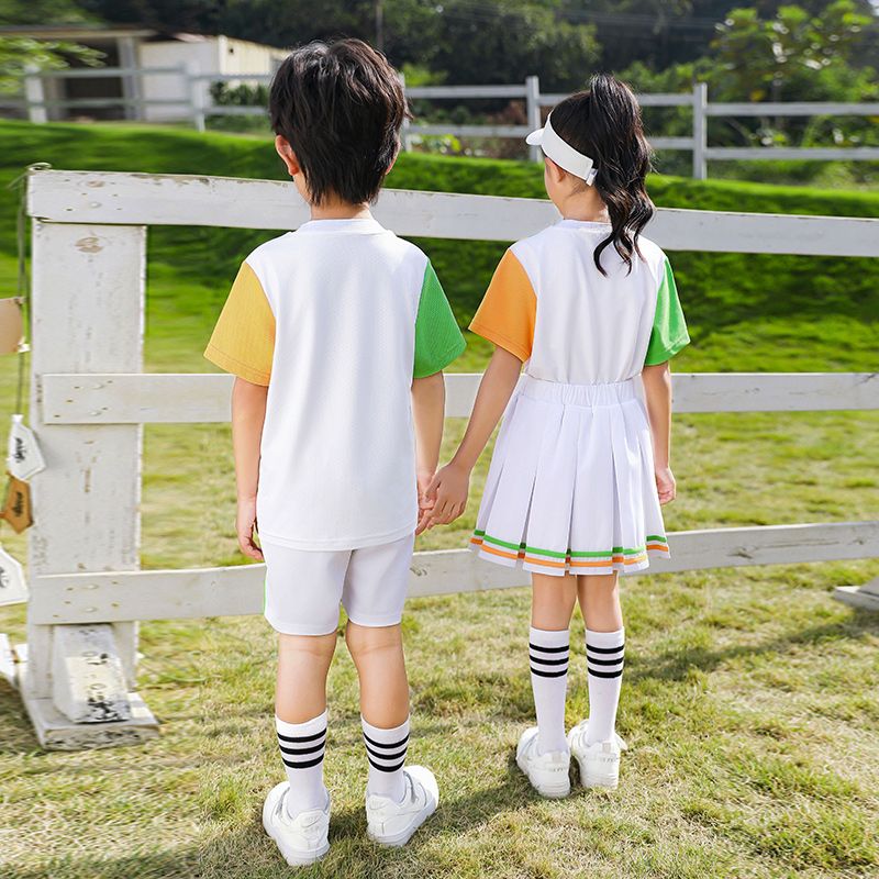 Leisure activity track set The complete zipper sports jogging uniform set sports 2 pieces of primary school sixth grade sixth gr