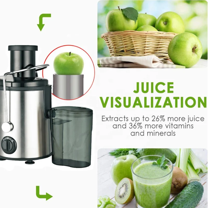 Dual Speed Mode Juice Juicer Blender for Juicing Fruits and Vegetables in Wholesale Price