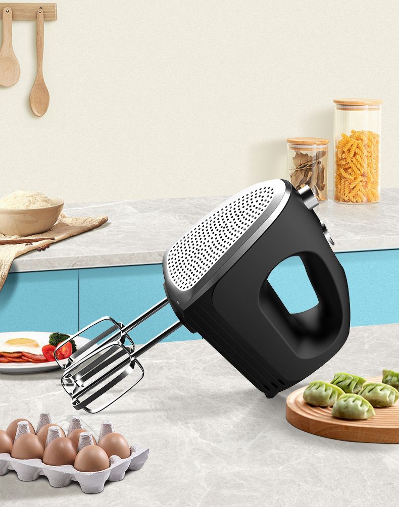 Electric Hand Mixer with Flat Whisk for Kitchen