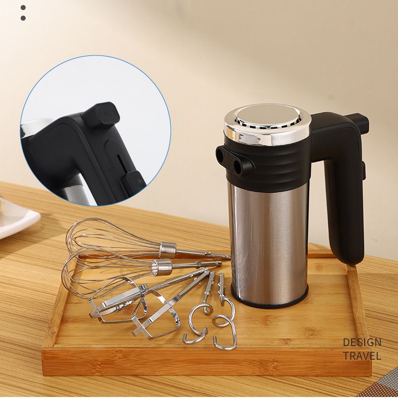 200w Kitchen Hand Held Whisker Food Mixer Electric Egg Beater