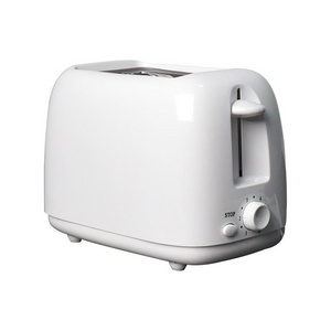 QLT-378 2 Slice Toaster Plastic Body Auto Pop Up Auto Shut Off and Stop Button