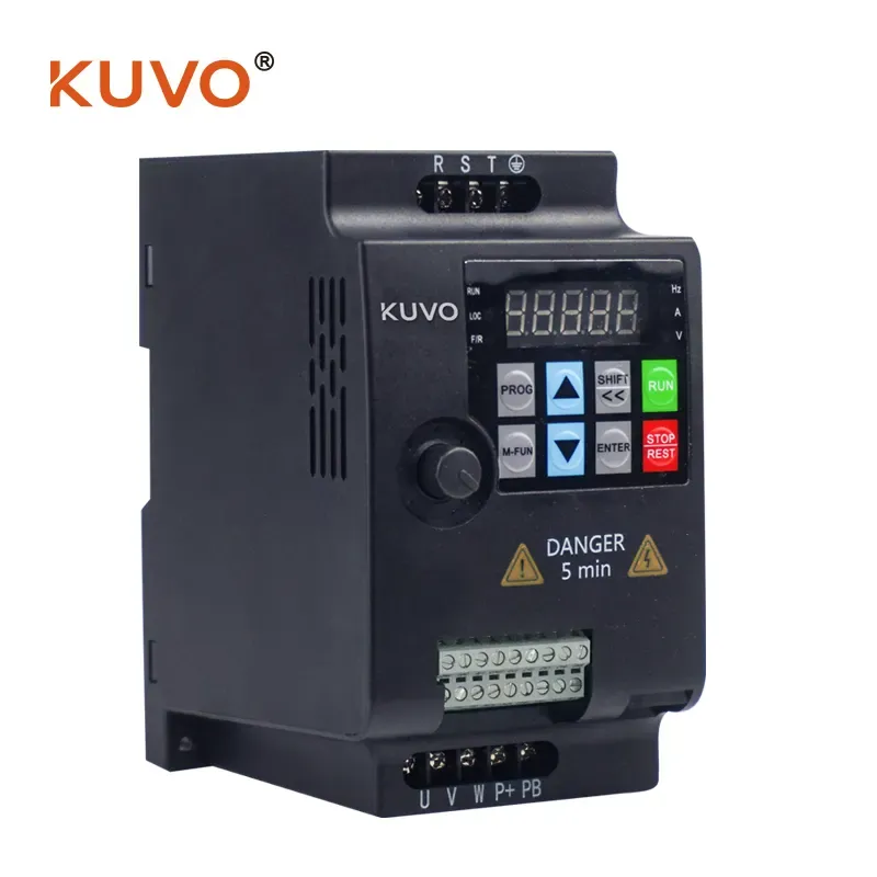 vfd drive 0.75kw frequency converter 380v 50hz 60hz AC motor speed control inverter-Kuvo