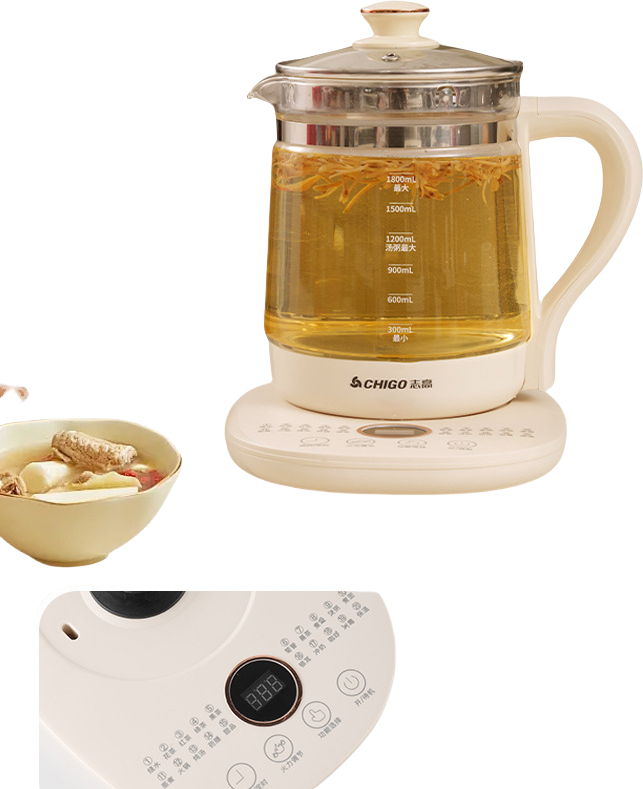 Health pot multi-functional dormitory tea maker office thermostat kettle wholesale household decoction pot