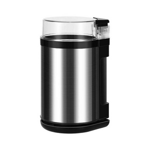 Effortless Coffee Grinder with 150W Power One Touch Safety and Stainless Steel Body