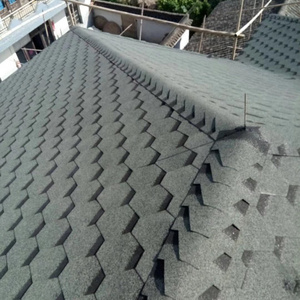 Mosaic Style Fiberglass Reinforced Asphalt Shingles