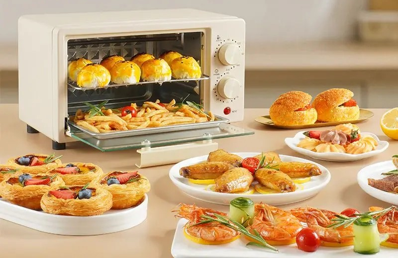 Strictly selected electric oven household vertical multi-functional kitchen baking 12L capacity Wholesale