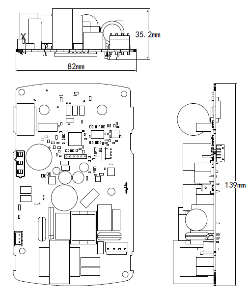 EC220V-200W water pump drive board inverter