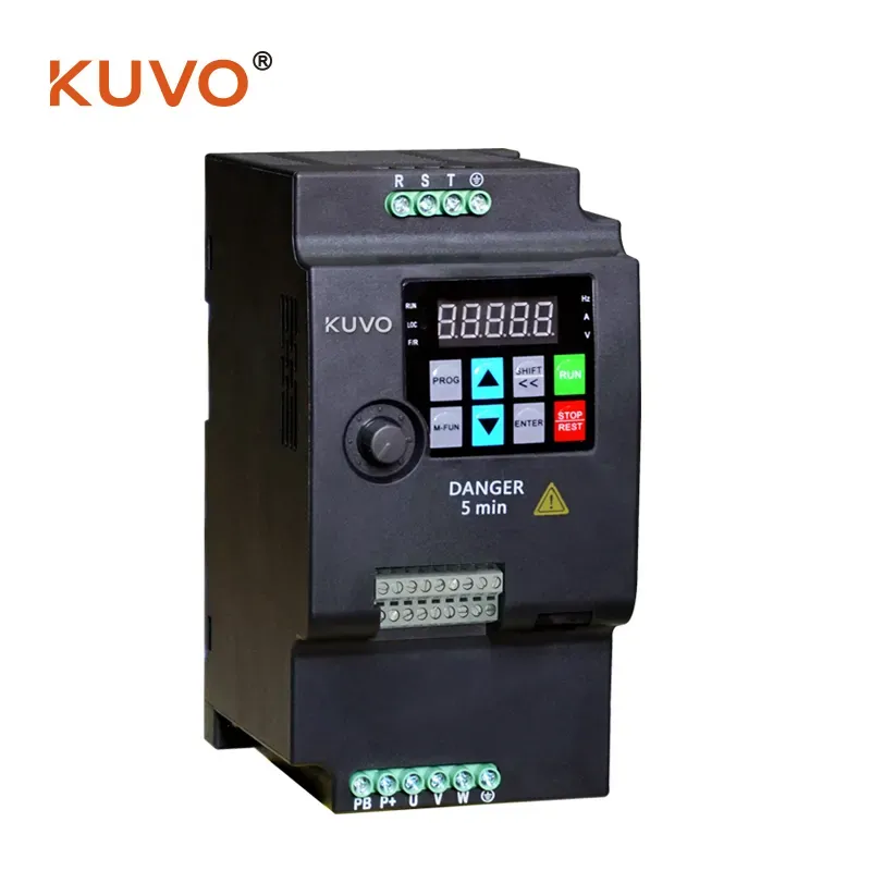 vfd drive 4kw frequency converter 380v 50hz 60hz AC motor speed control inverter-Kuvo