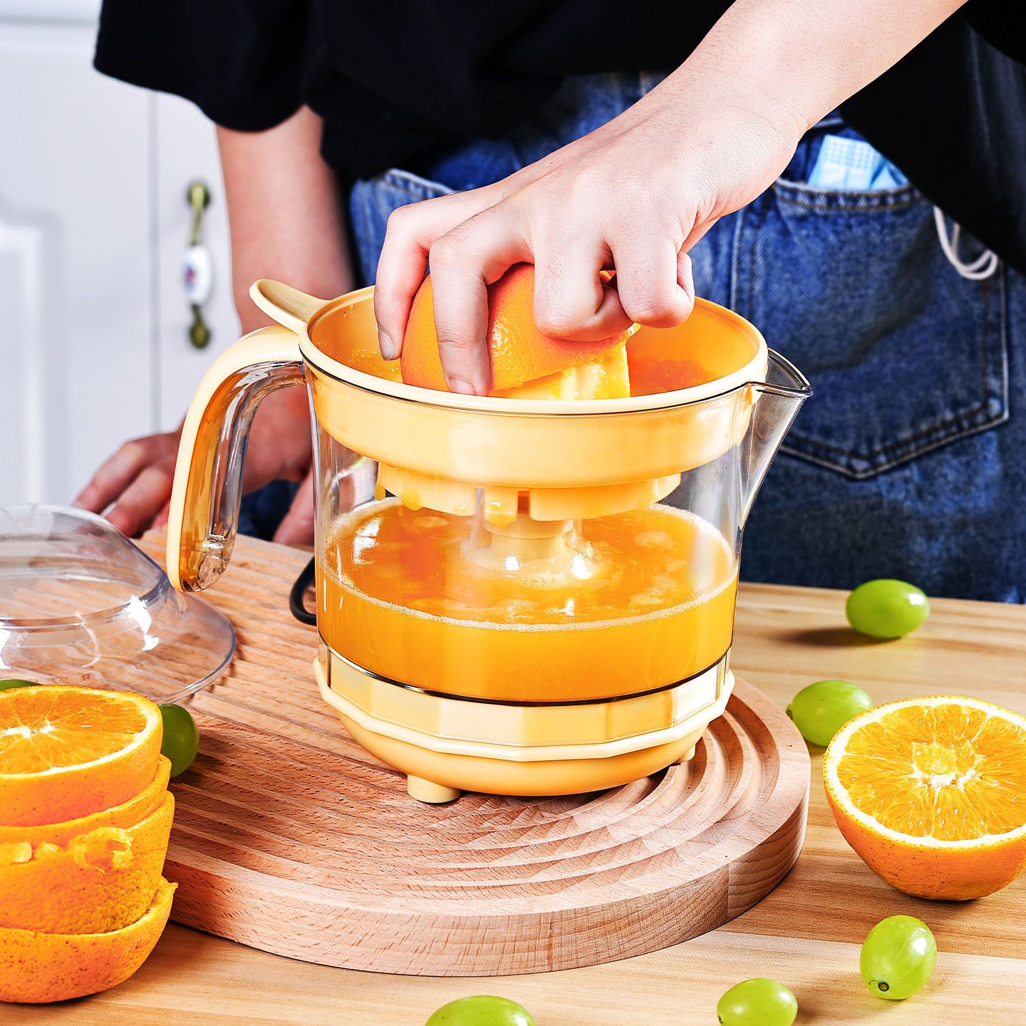 400ml Large Capacity 28W Powerful Lemon Orange Squeezer Electric Citrus Juicer Machine