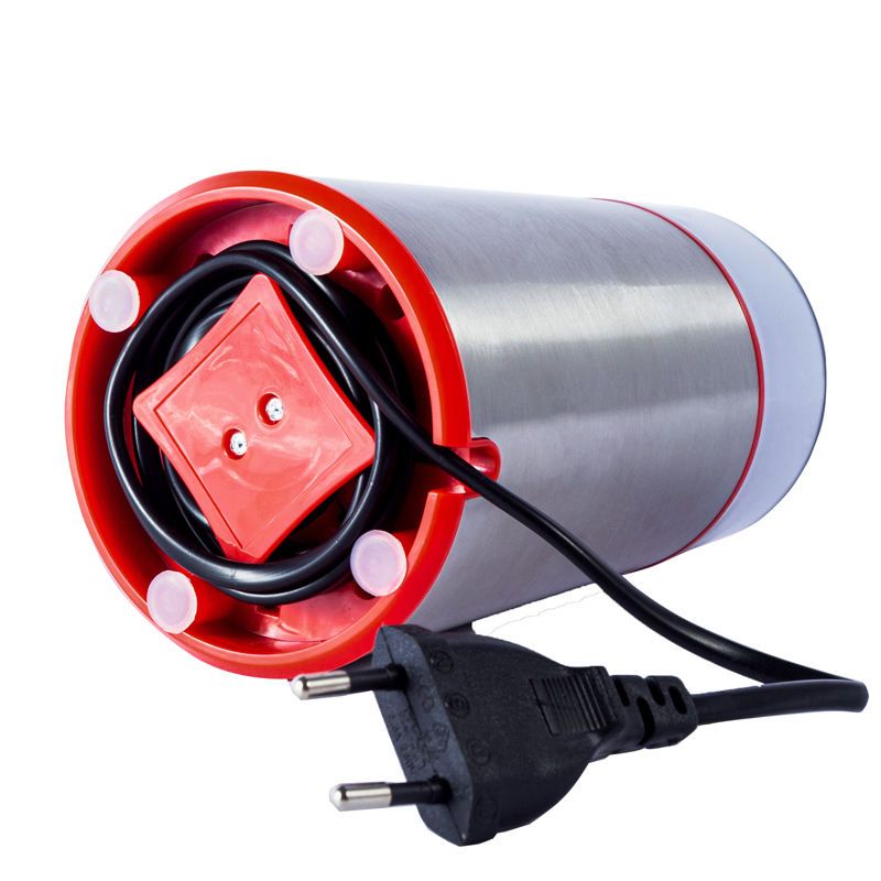 Compact Coffee Grinder with 150W Power and 180ML Capacity in Plastic or Electroplate Design