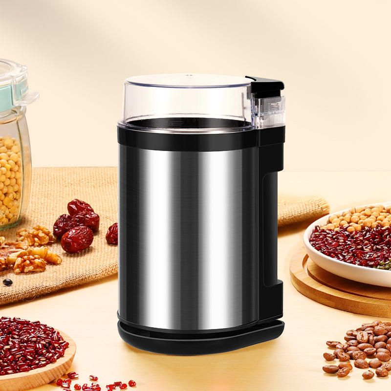 Colorful Stainless Steel Coffee Grinder with 150W Power and 250ML Capacity