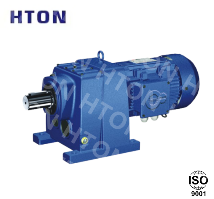 R Series Helical Gear Reducer Helical Gear Hardened Reducer Factory Direct