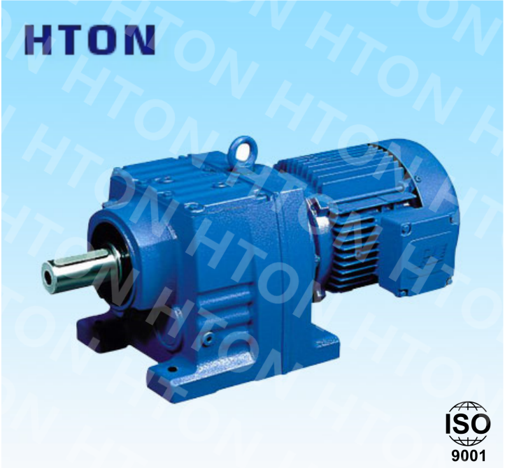 R Series Helical Gear Reducer Helical Gear Hardened Reducer Factory Direct