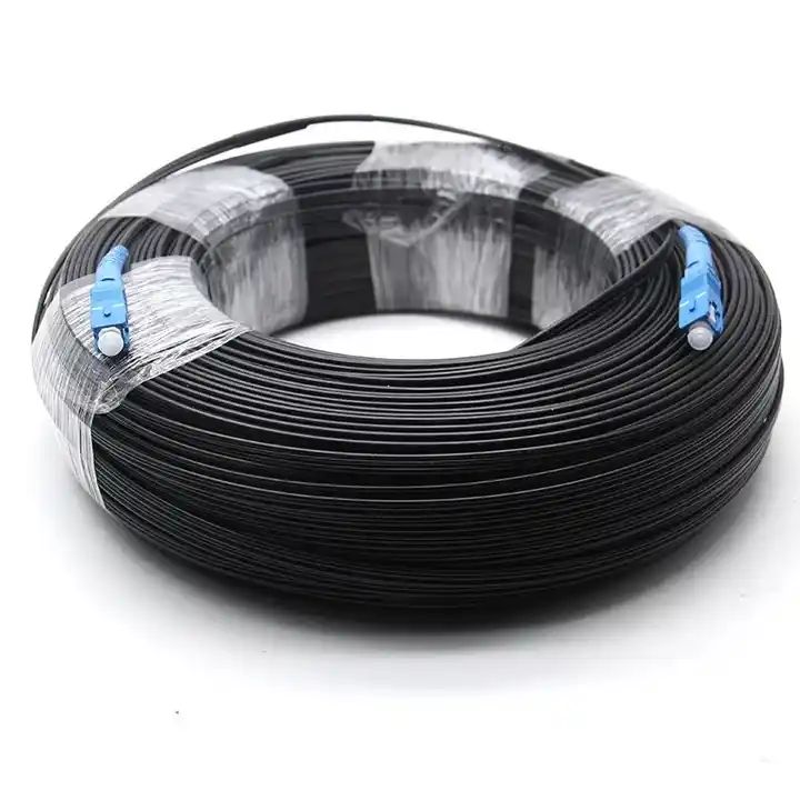 Optical Fibre Cables Single Mode Indoor Outdoor Fiber Optic Patch Cord G657A Ftth Drop Cable Patch Cord