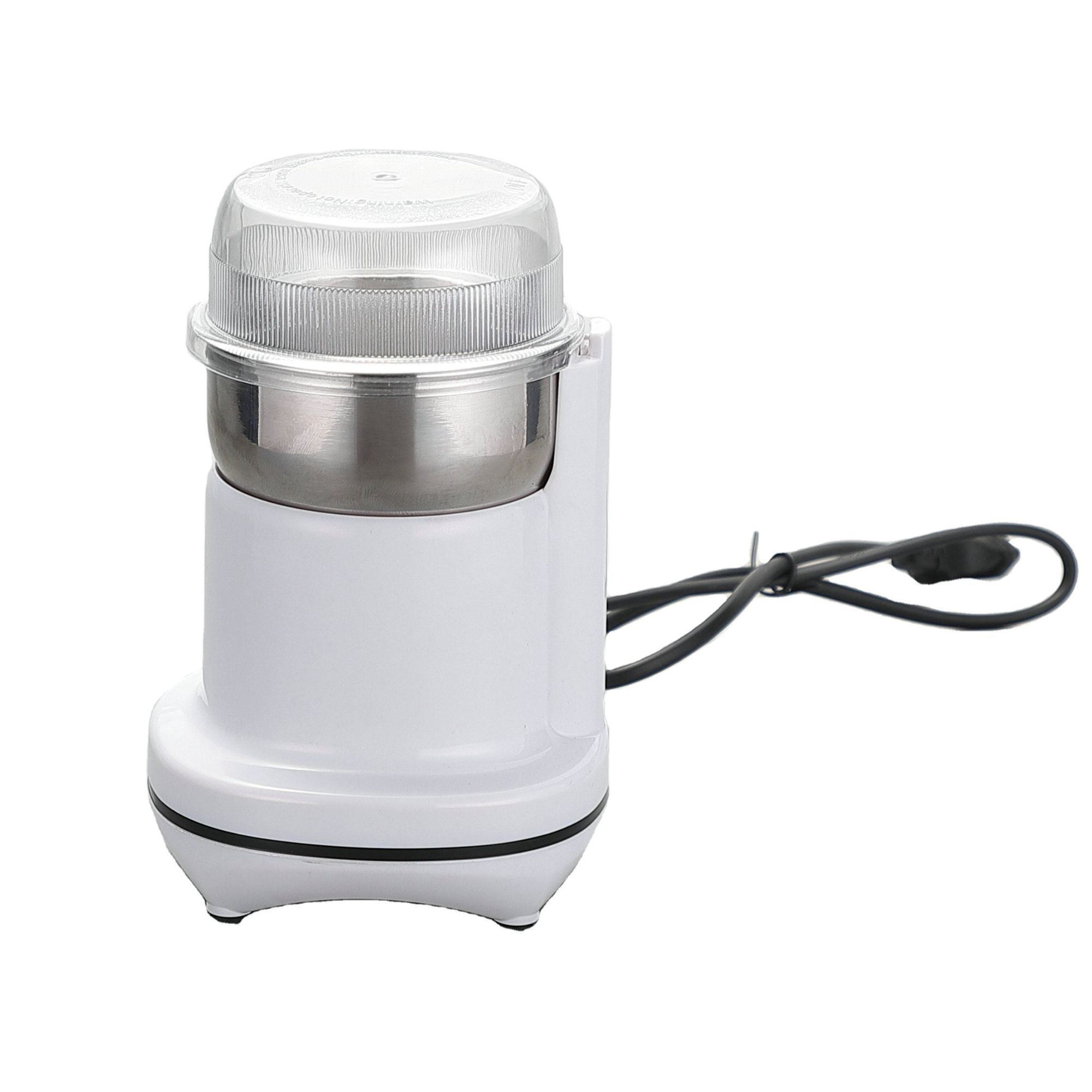 Powerful 150W Coffee Grinder with 180ML Capacity and One-Touch Safety for Effortless Brewing