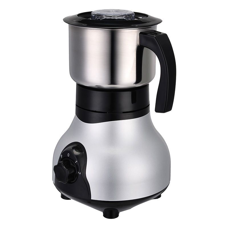 High-Power Coffee Grinder with 300W Motor, 600ML Detachable Jar, and Two Speed Switch