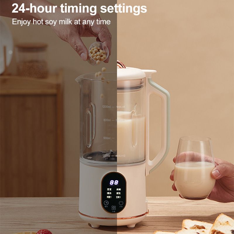 Wall breaker household multi-functional soybean milk automatic juicer cooking machine English version touch home appliance