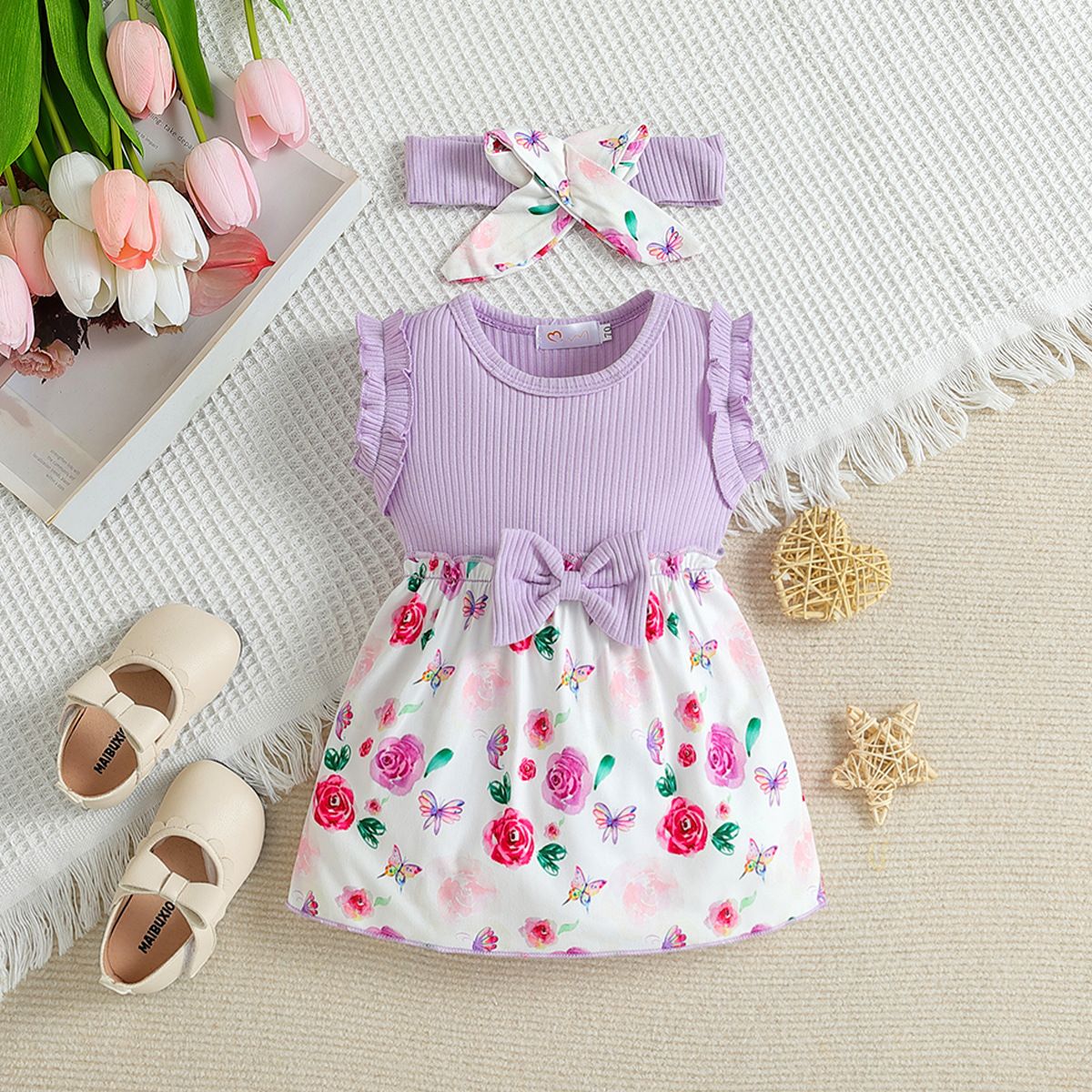 Ins Summer Baby Set Cute Baby Cotton Printed T-shirt and Shorts 2 Piece Short Set for Kids