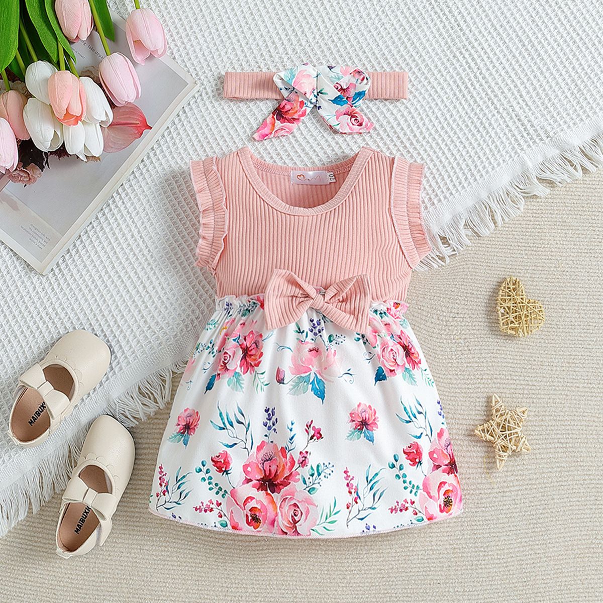 Ins Summer Baby Set Cute Baby Cotton Printed T-shirt and Shorts 2 Piece Short Set for Kids