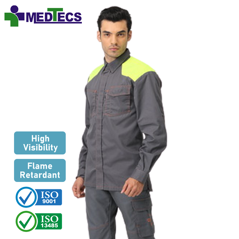 Comfort Clothes Mining Reflective Work Shirt for Operator