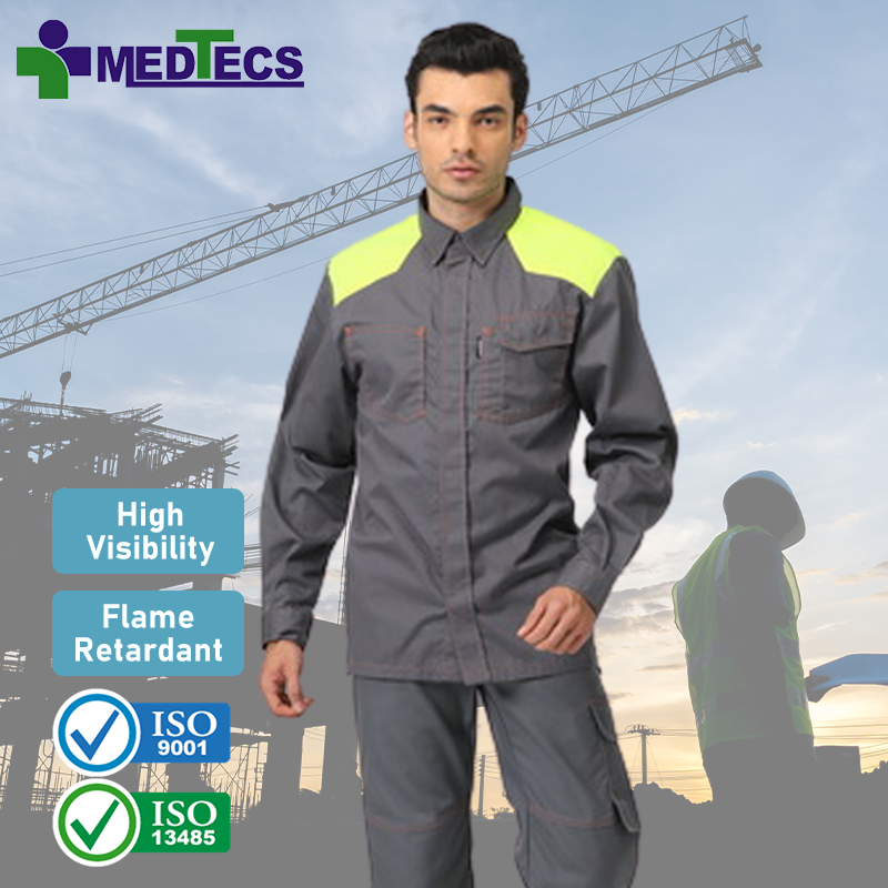 Comfort Clothes Mining Reflective Work Shirt for Operator